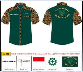 konveksi kemeja perusahaan sawit