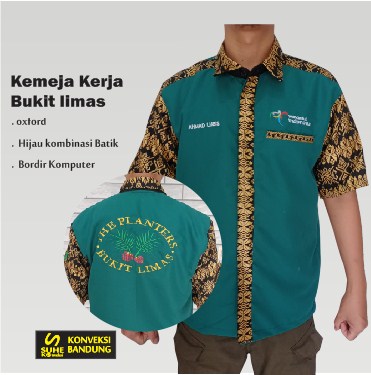 kemeja kerja kalimantan