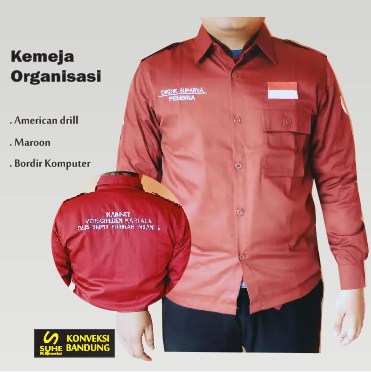 kemeja organisasi reapeat order fitrah insani